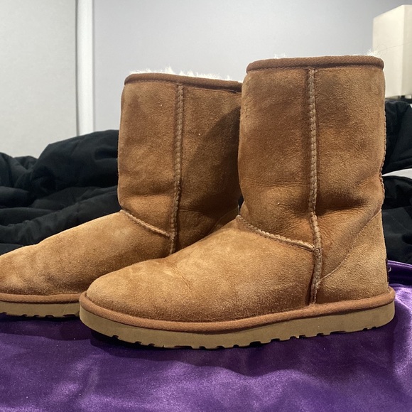 UGG chestnut short boot. Size 6. In good condition. - Picture 2 of 7